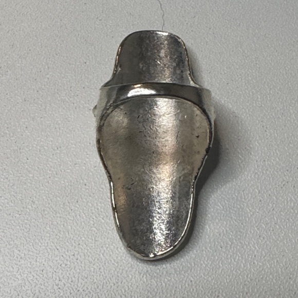 Western Southwestern Ring Sun Cactus Longhorn Moon Silver Tone Size 5.5 Boho - Picture 3 of 3